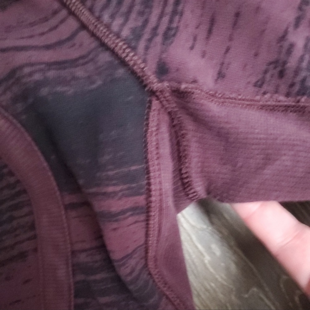 lululemon athletica Burgundy and Black Hoodie - Picture 4 of 5